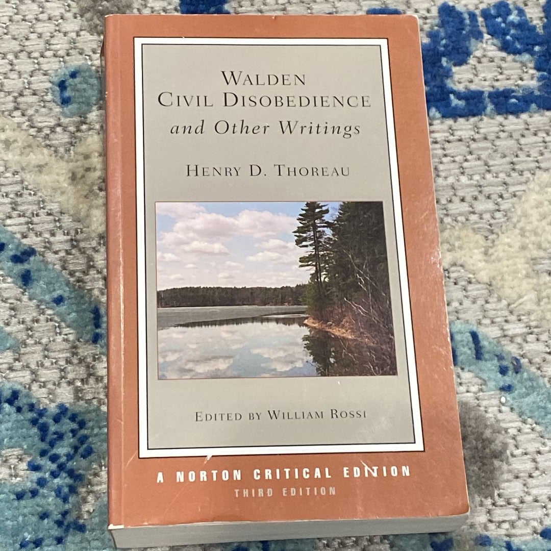 Walden, Civil Disobedience, and Other Writings