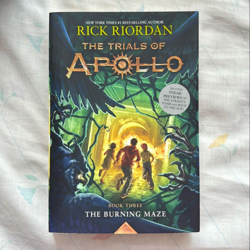 The Burning Maze (Trials of Apollo Book Three)