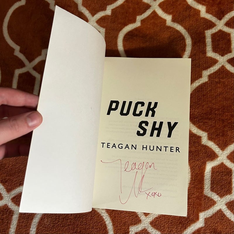 **SIGNED** Puck Shy