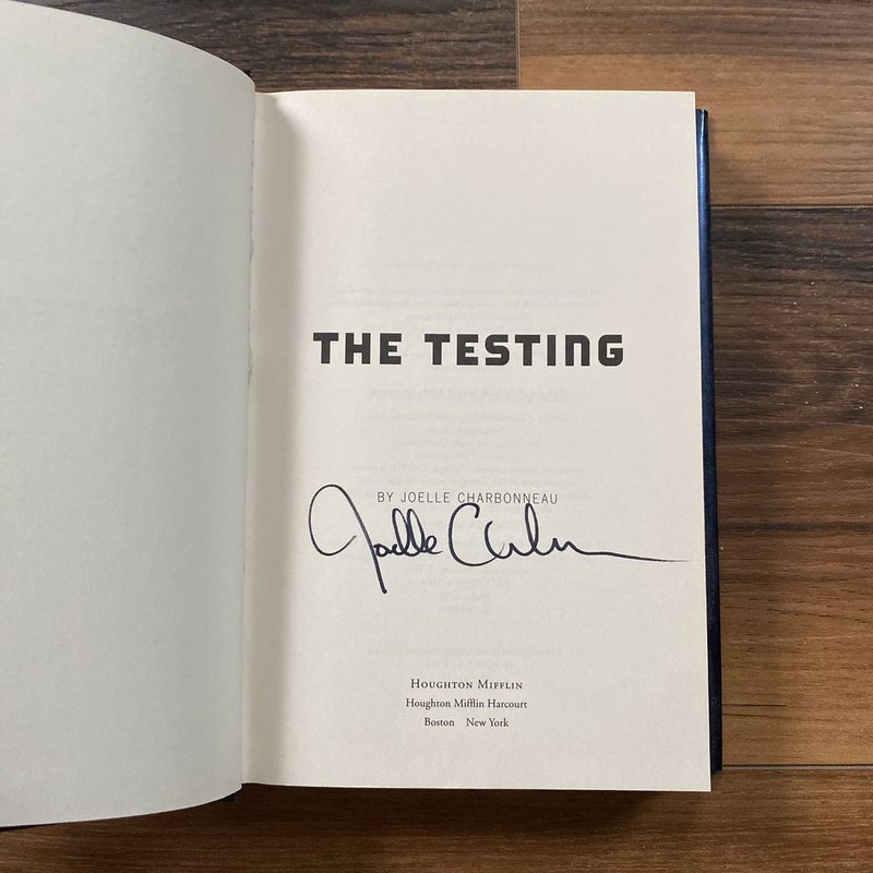 The Testing (signed) 