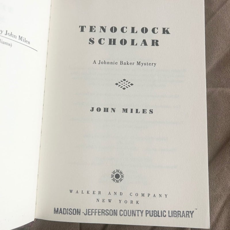 Tenoclock Scholar