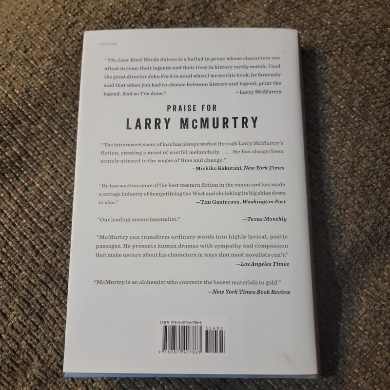 The Last Kind Words Saloon (First Edition)