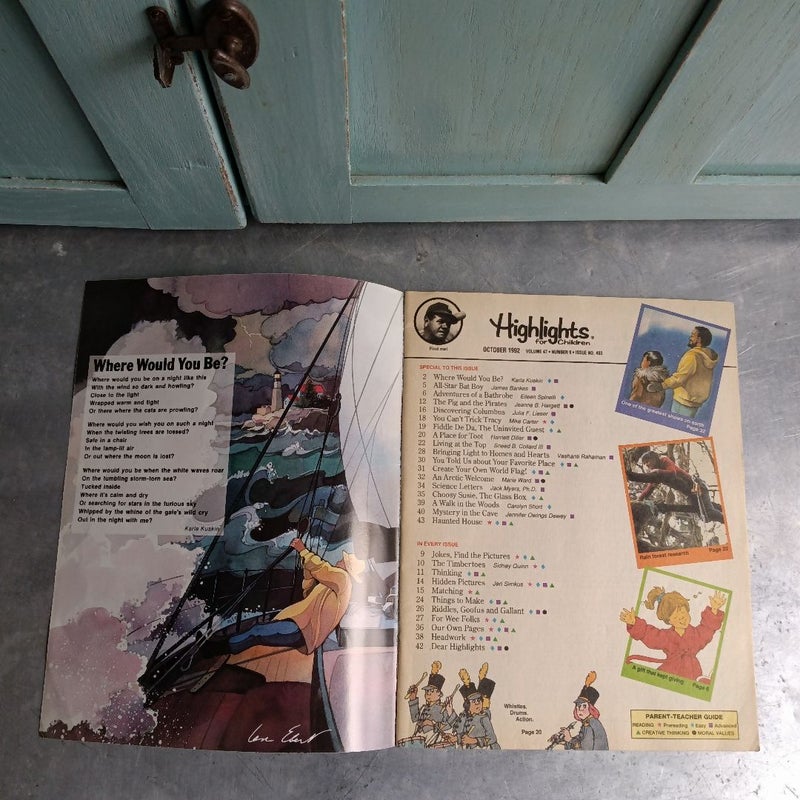 Highlights For Children - October 1992 