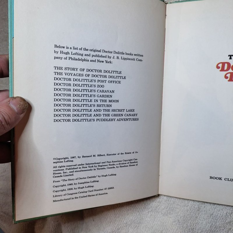 Travels of Doctor Dolittle