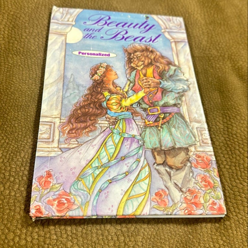 Personalised Book Beauty and The Beast Childrens Girls Fairy Story 