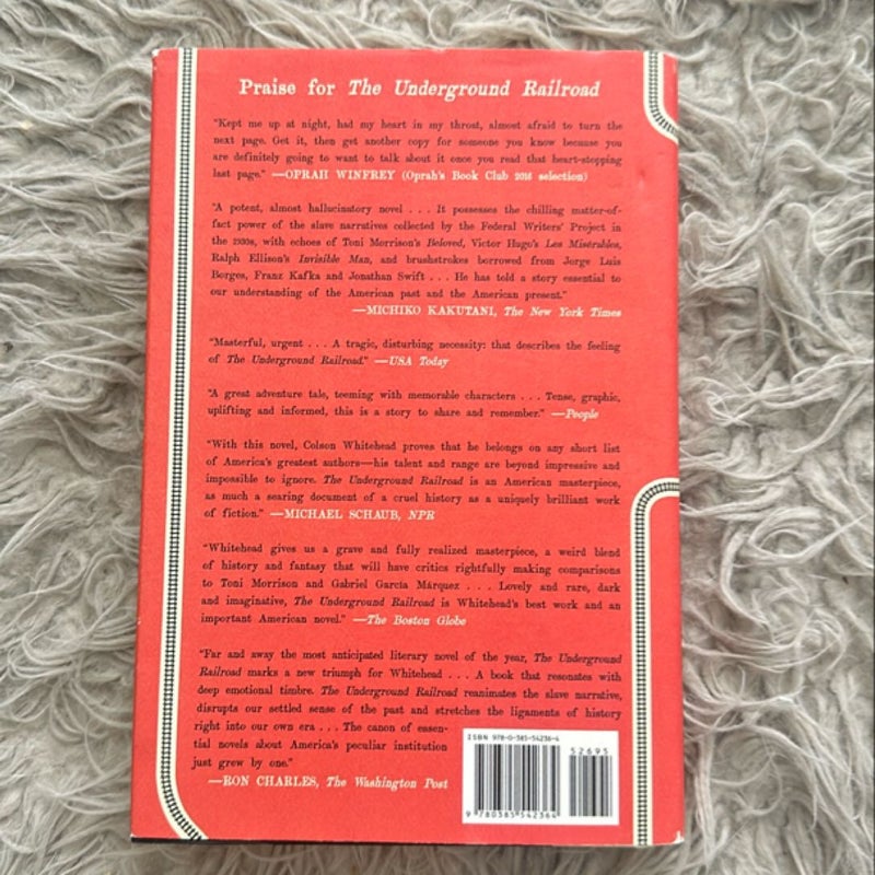 The Underground Railroad (Pulitzer Prize Winner) (National Book Award Winner) (Oprah's Book Club)