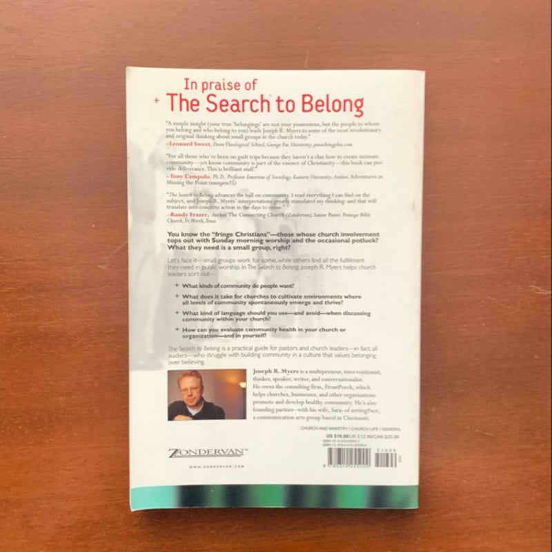 The Search to Belong