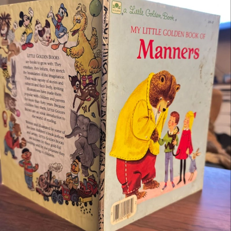 My Little Golden Book of Manners