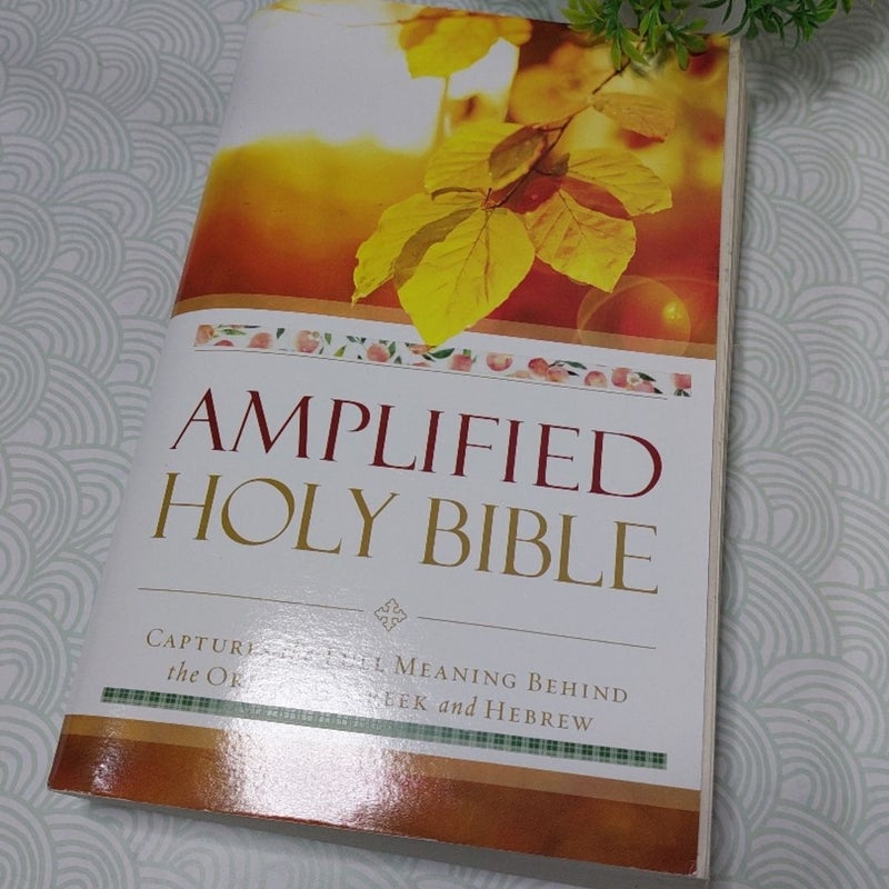 Amplified Outreach Bible, Paperback