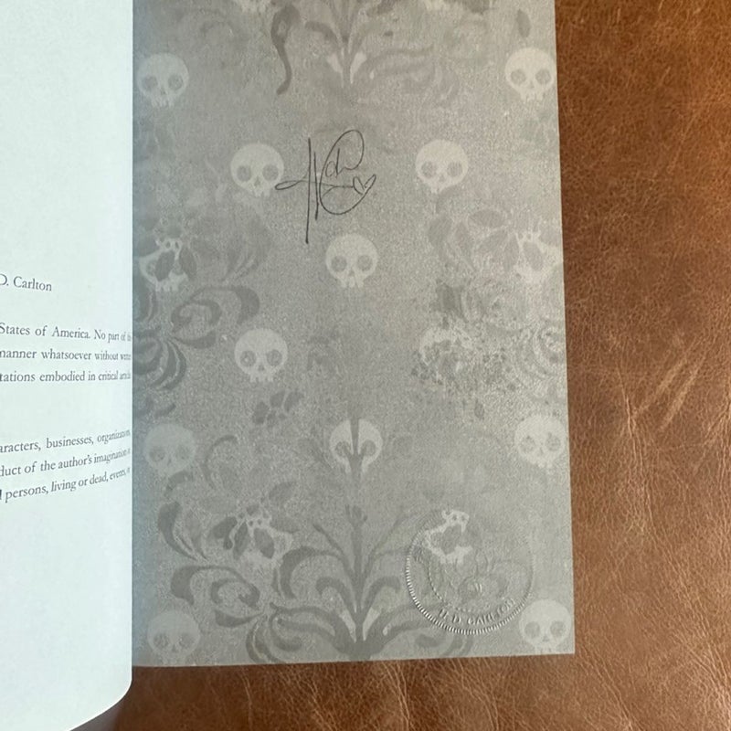 Haunting Adeline Duology Haunting And Hunting Adeline Signed By H.D