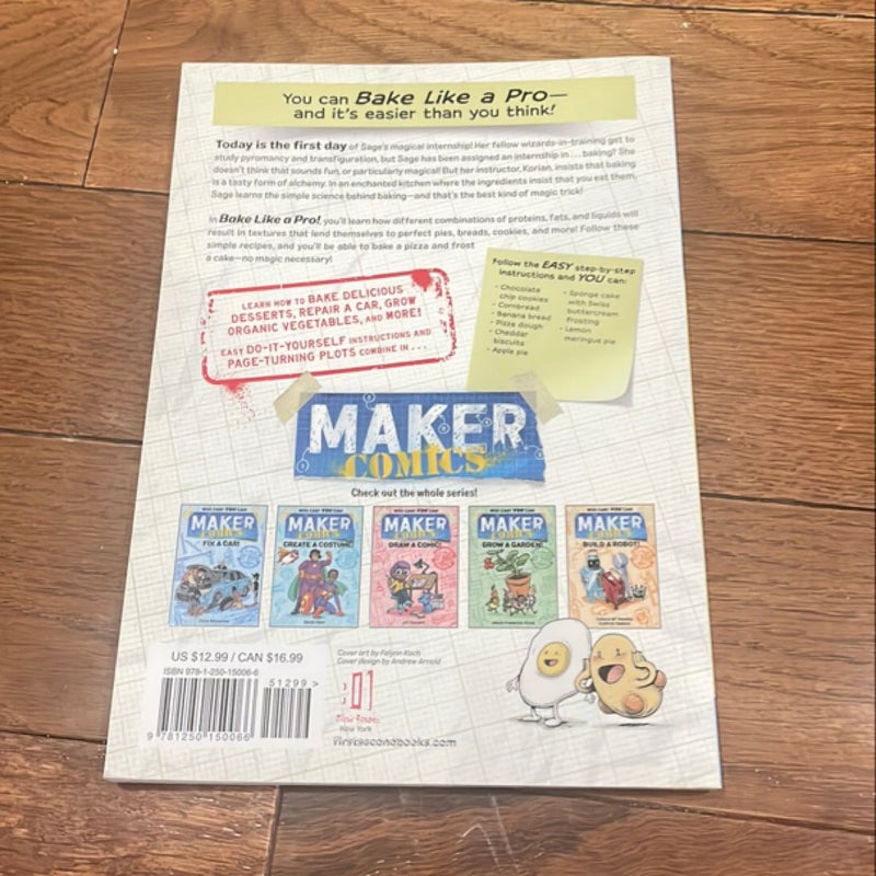 Maker Comics: Bake Like a Pro!