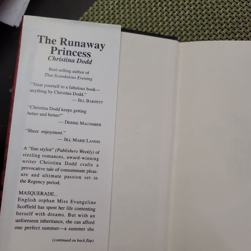 The runaway princess