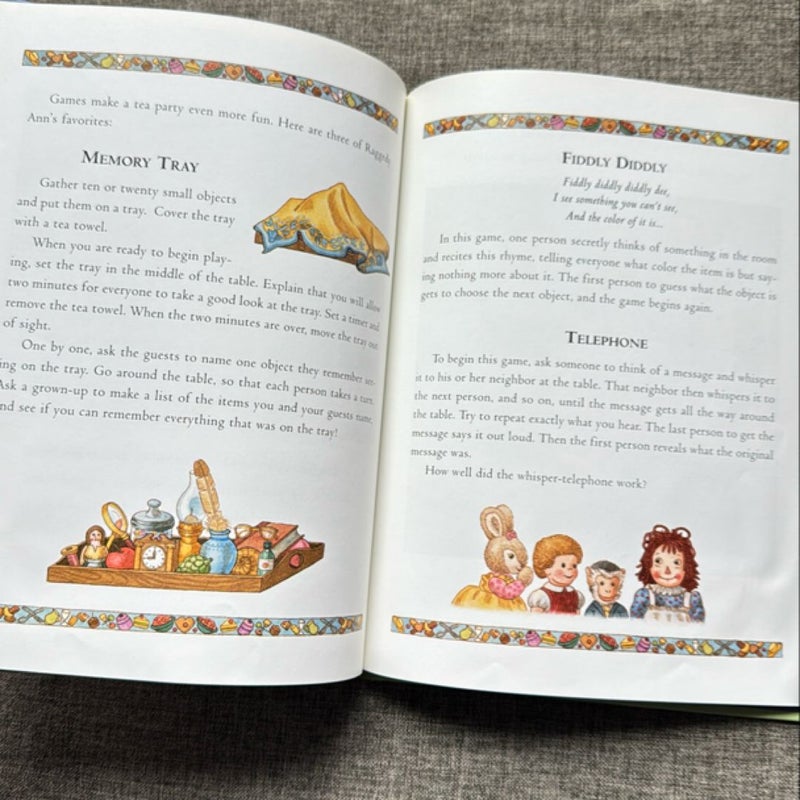 Raggedy Ann's Tea Party Book