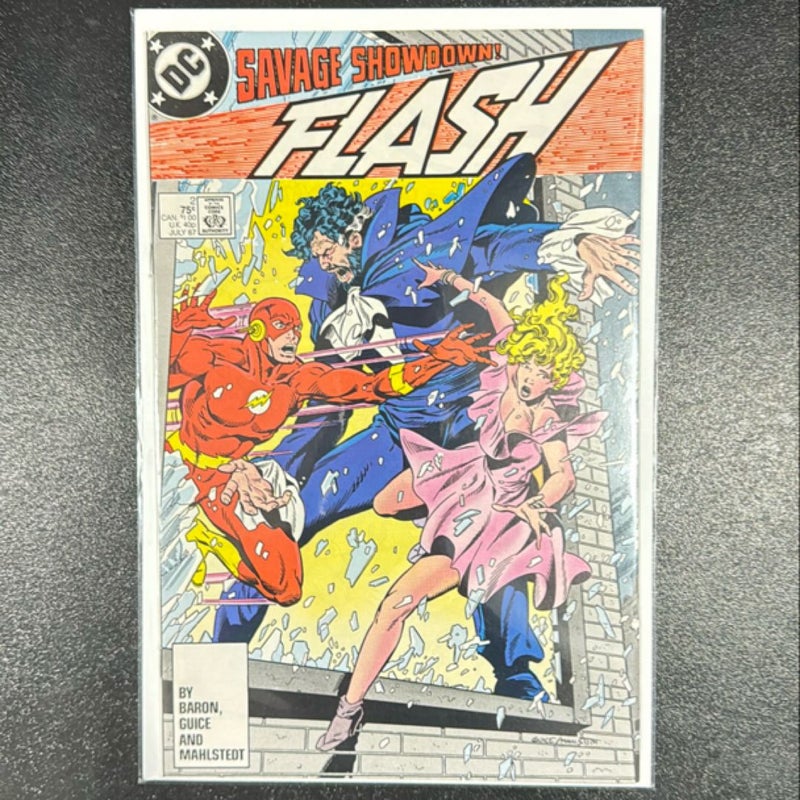 The Flash # 2 July 1987 DC Comics