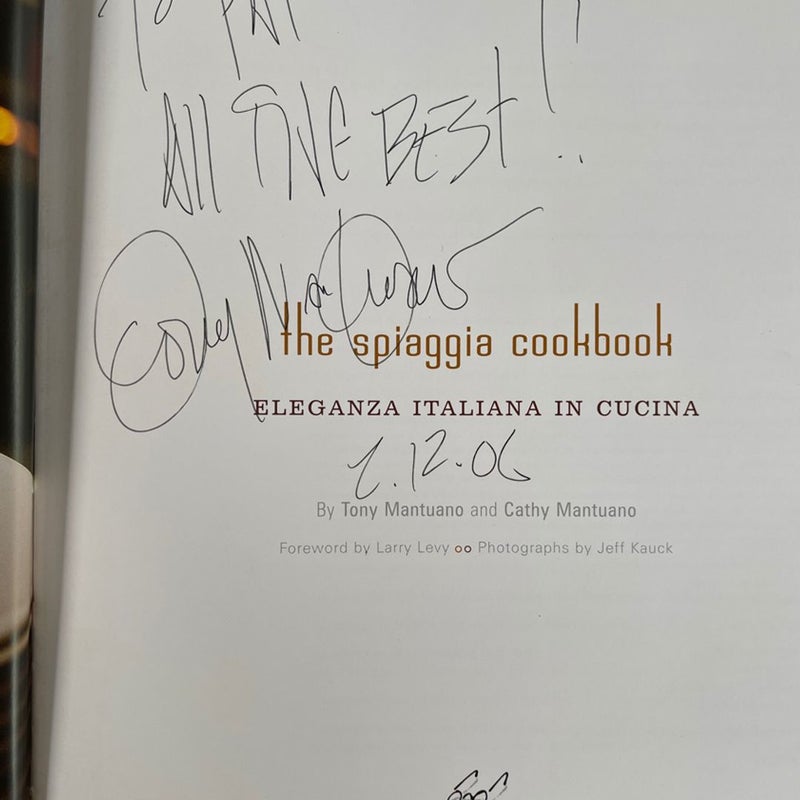 The Spiaggia Cookbook