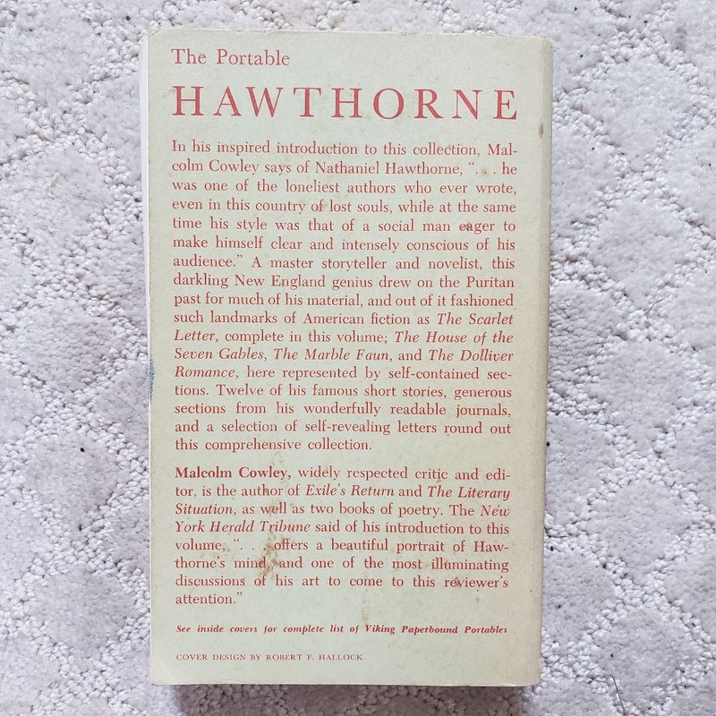 The Portable Hawthorne (5th Viking Press Edition, 1959)