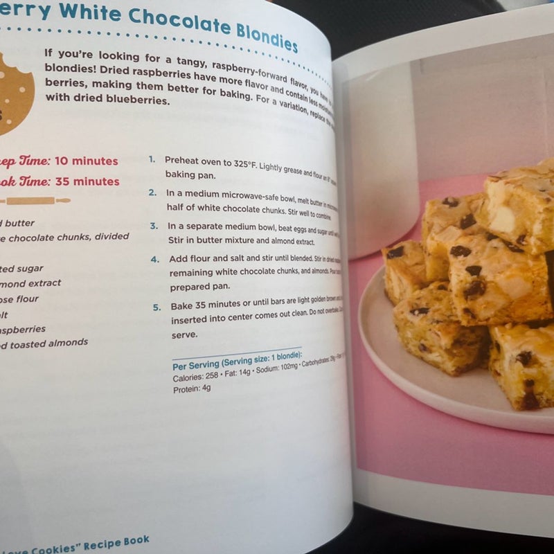 The "I Love Cookies" Recipe Book