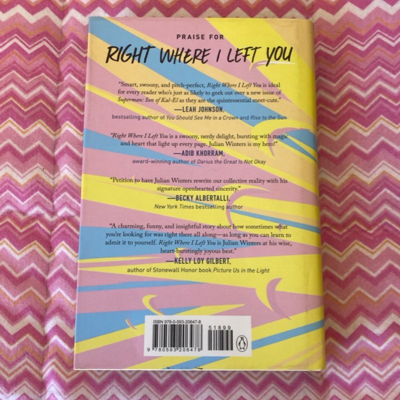 Right Where I Left You