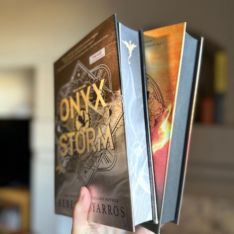 Target Exclusive Onyx Storm & First Edition Iron Flame