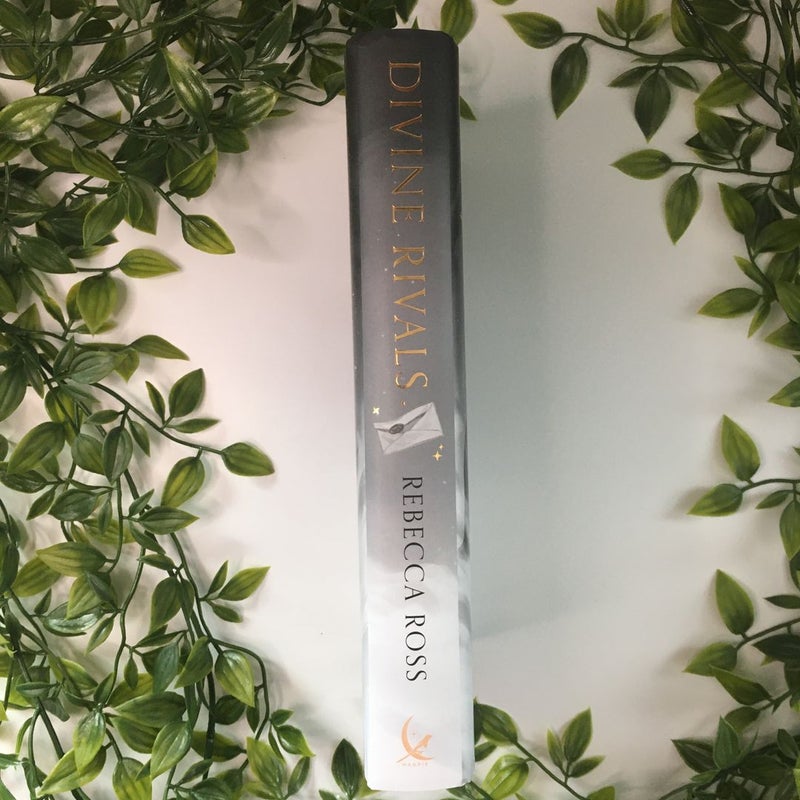 FairyLoot Divine Rivals SIGNED by author w/ SPRAYED EDGES 