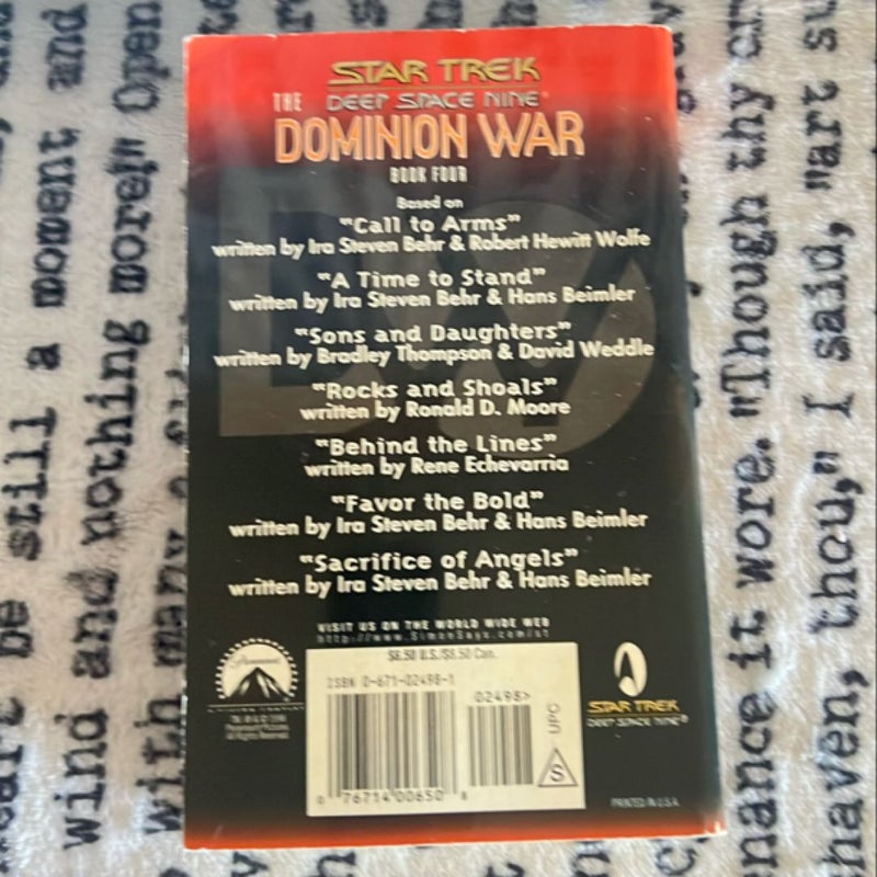 Star Trek, Deep Space 9, the Dominion war book 4