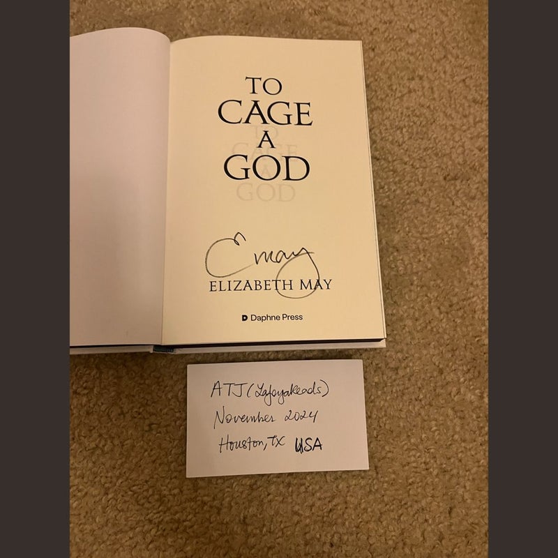 To Cage a God (Illumicrate Feb 2024)