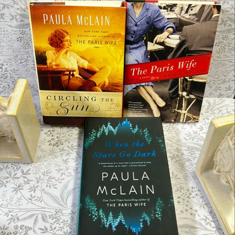 Paula McLain 3 Hardcover Bundle