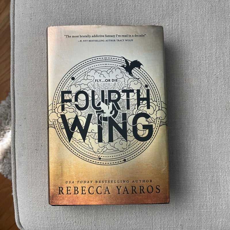 Fourth Wing First Edition Dragon Sprayed Edges