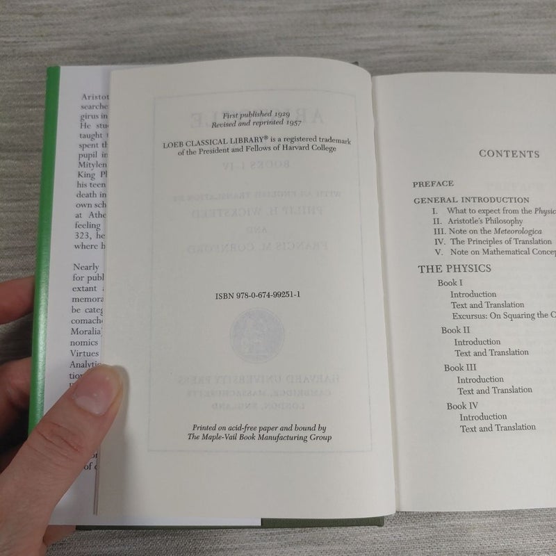 Physics, Volume I