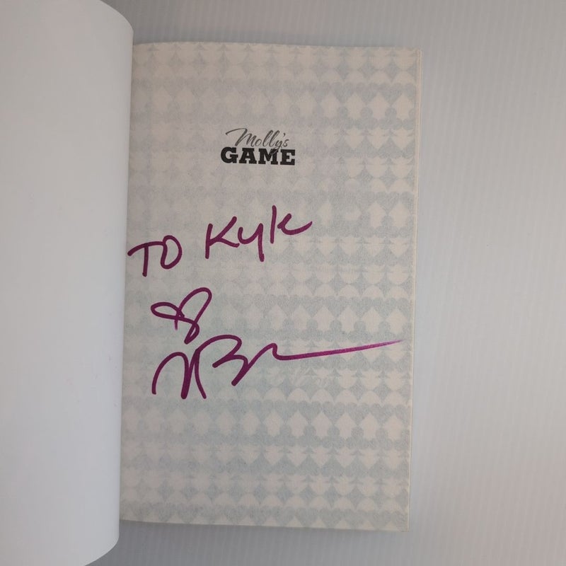 Molly's Game *SIGNED AND PERSONALIZED*