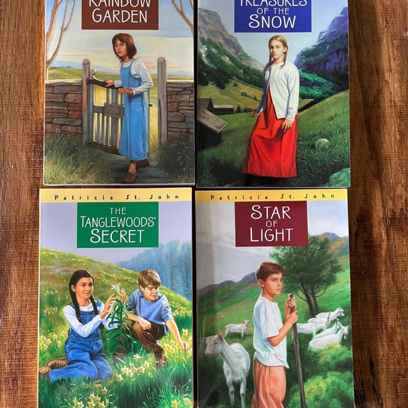 Treasures of the Snow, Star of Light, Rainbow Garden, Tanglewoods Secret