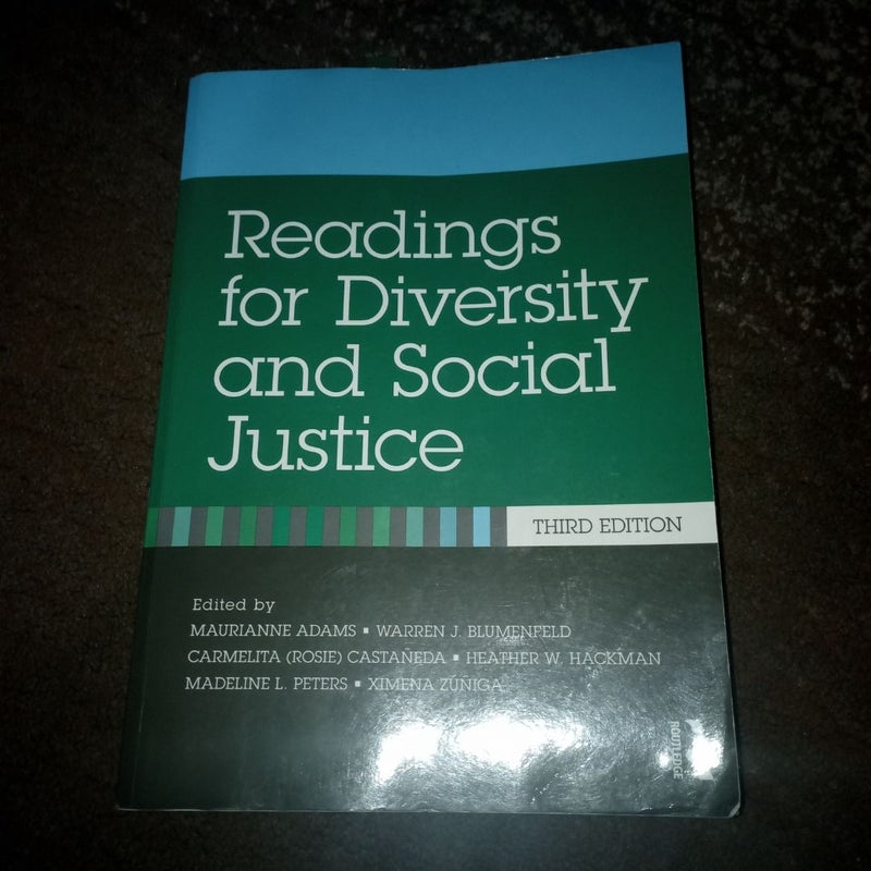 Readings for Diversity and Social Justice