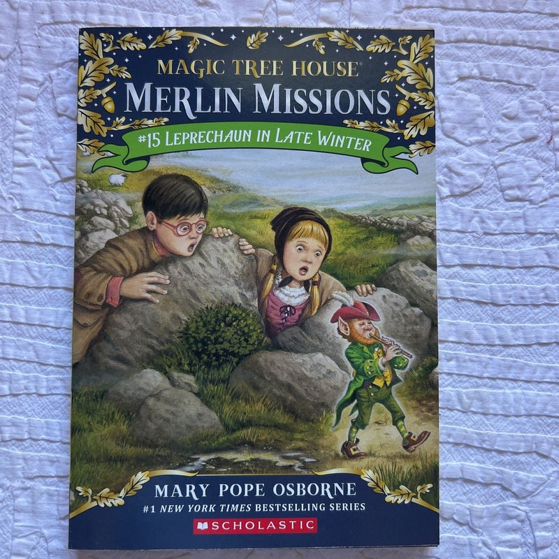 Magic tree house Merlin mission books 11-15