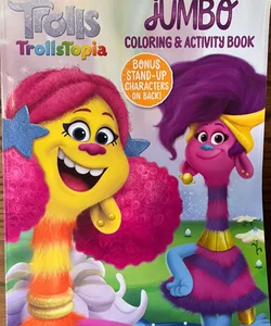 Trolls coloring book 