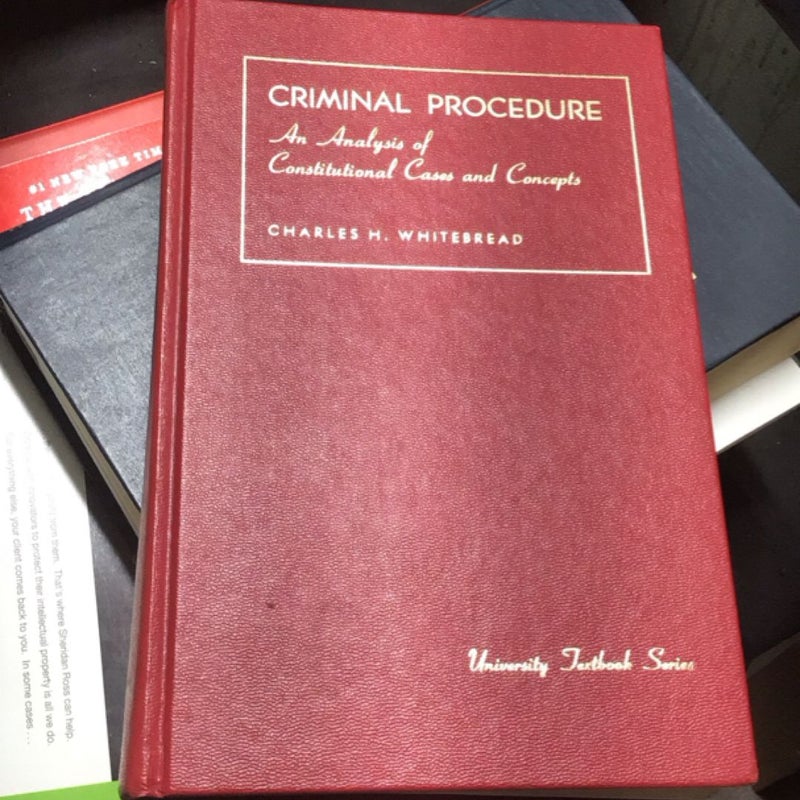 Criminal Procedure