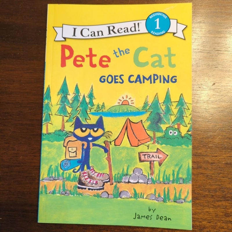 Pete the Cat Goes Camping