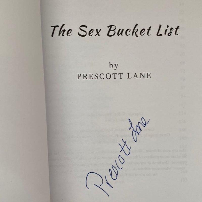 The Sex Bucket List