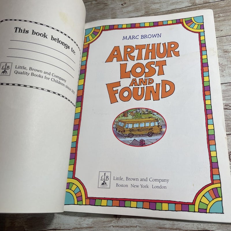 Arthur Lost and Found