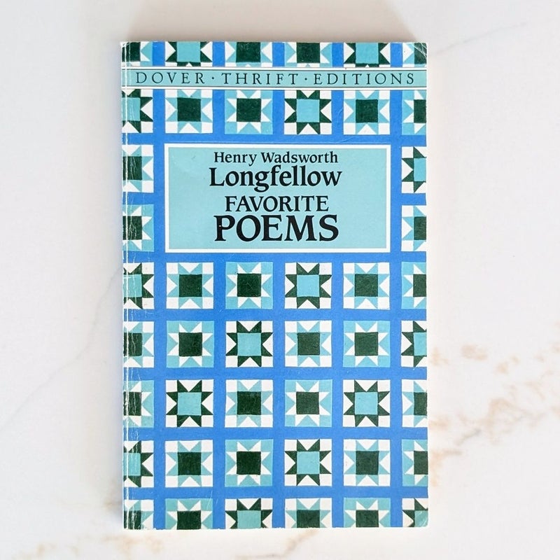 Henry Wadsworth Longfellow Favorite Poems