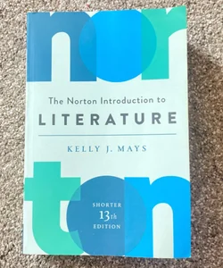 The Norton Introduction to Literature