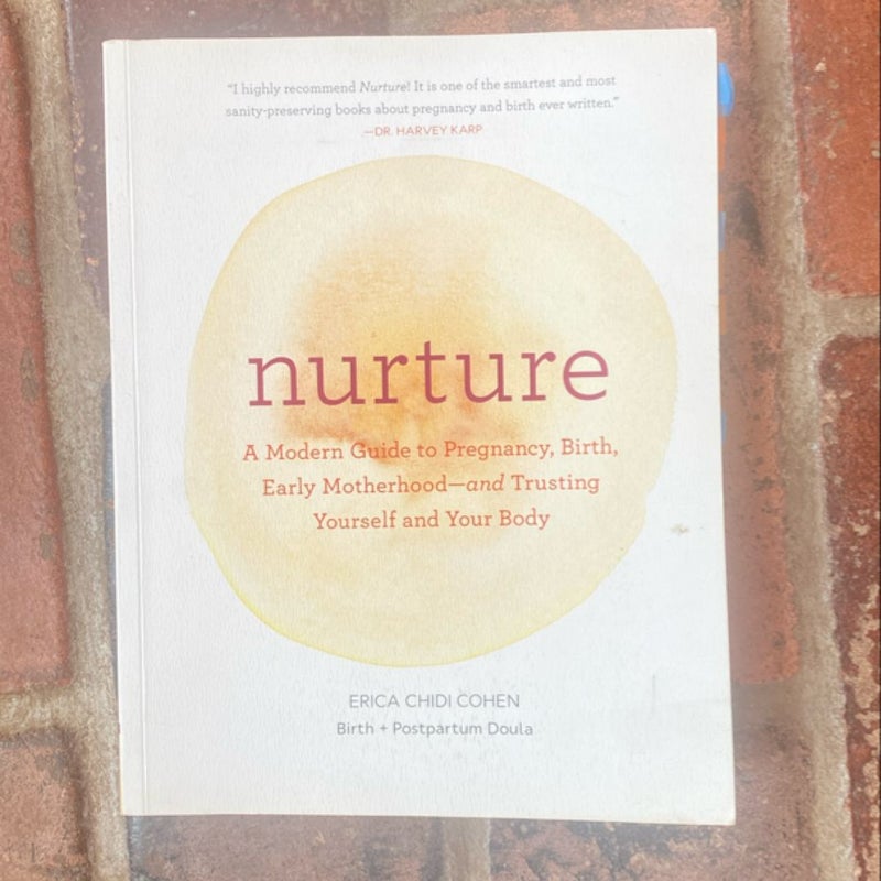 Nurture: a Modern Guide to Pregnancy, Birth, Early Motherhood--And Trusting Yourself and Your Body (Pregnancy Books, Mom to Be Gifts, Newborn Books, Birthing Books)