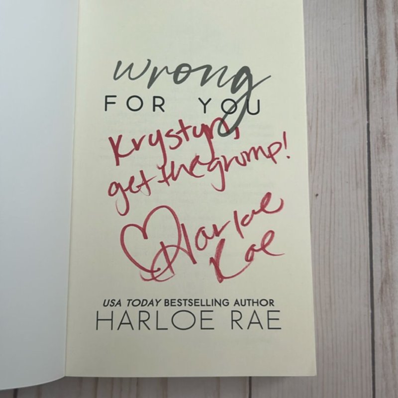 Wrong for You by Harloe Rae, Paperback | Pangobooks