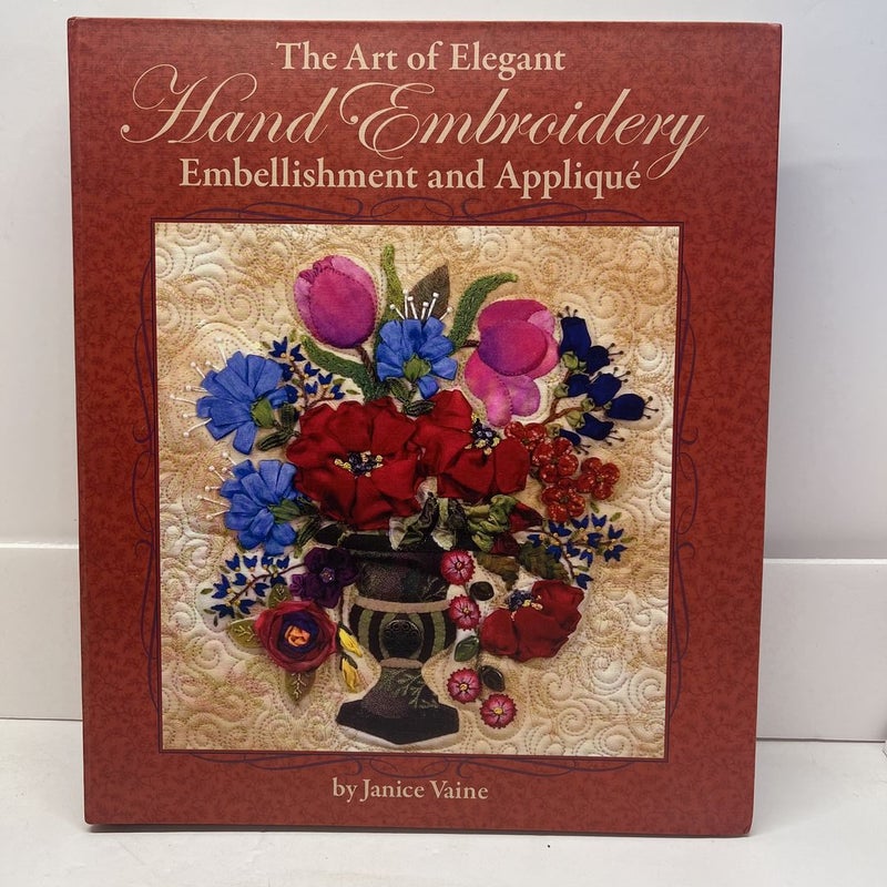 The Art of Elegant Hand Embroidery Embellishment and Applique