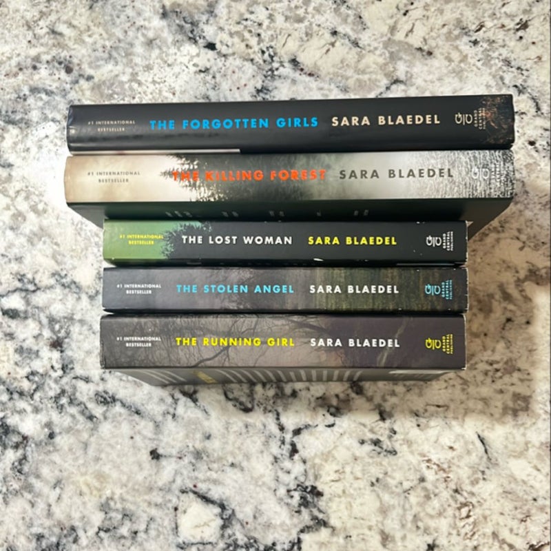 Lot of 5 Sara Blaedel - Louise Rick Series