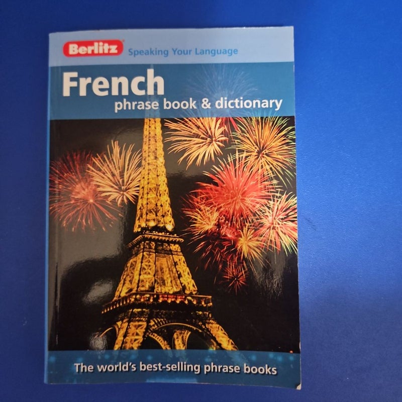 Berlitz FRENCH phrase book & dictionary