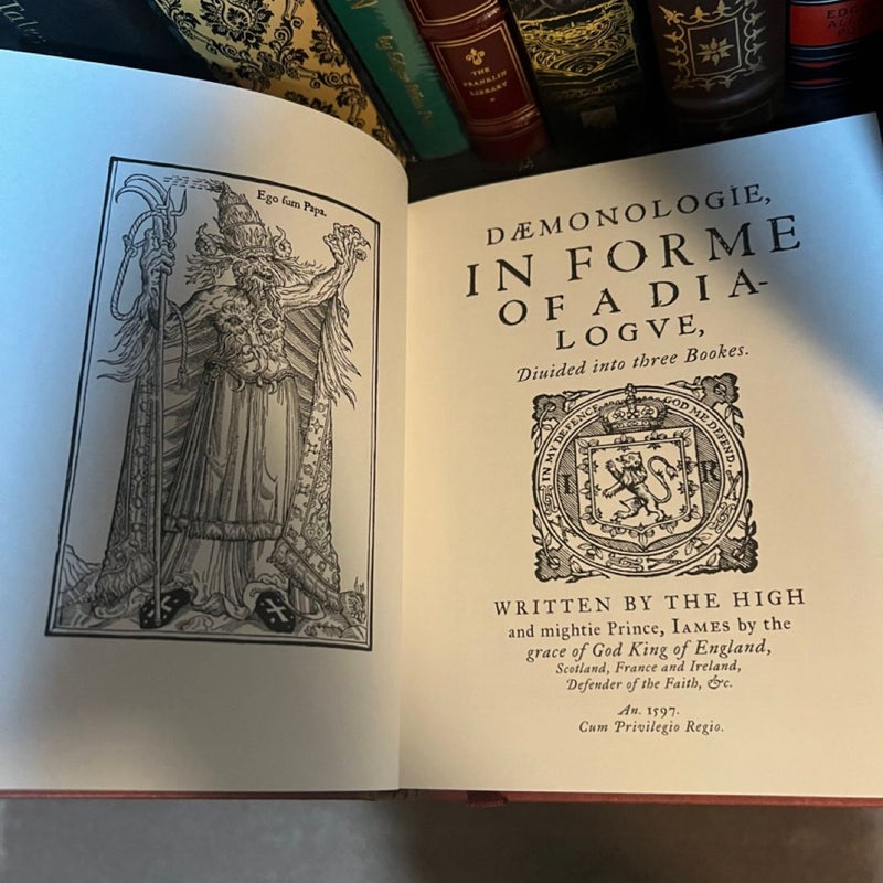 Dæmonologie by King James Rare Occult Book Hand-Numbered Collector's Edition