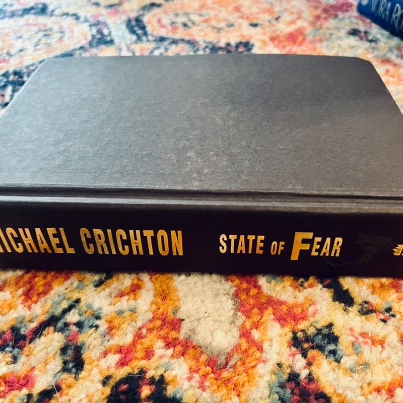 State of Fear by Michael Crichton (2004, Hardcover) No DJ