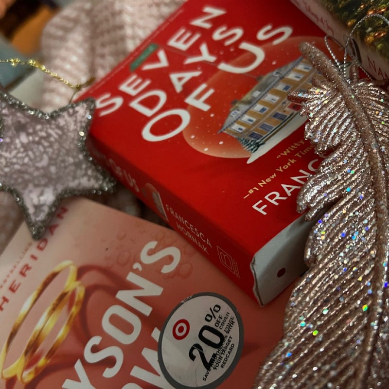 Seven of us , Christmas in evergreen , Grayson vow 