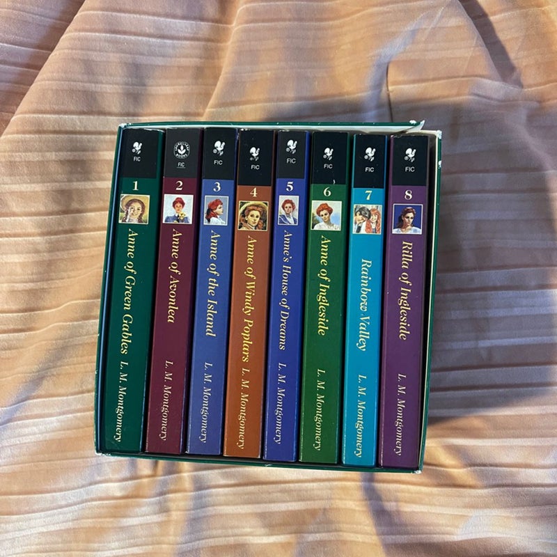 8-books Complete Box Set Anne Of Green Gables L M Montgomery