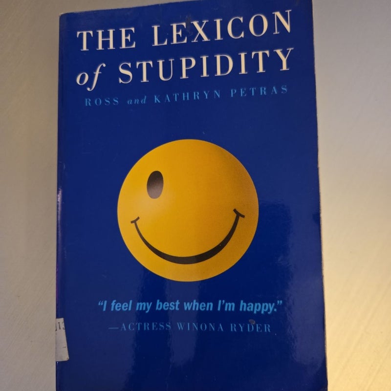 The Lexicon of Stupidity